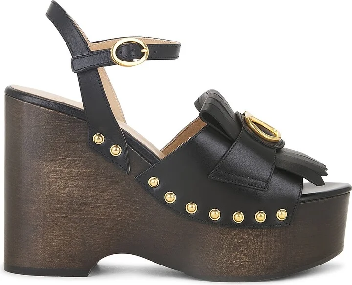 Valentino Garavani V Logo Signature Clog in Black