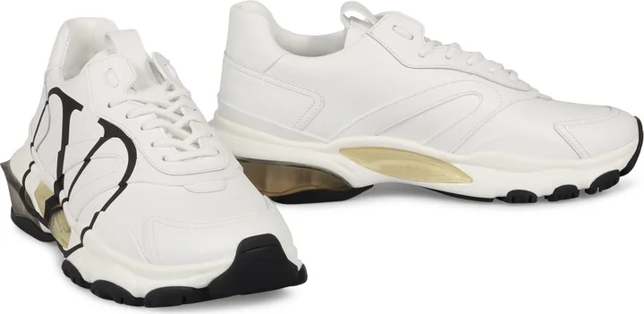 Valentino Garavani Valentino Garavani - Leather Sneakers - Image 3