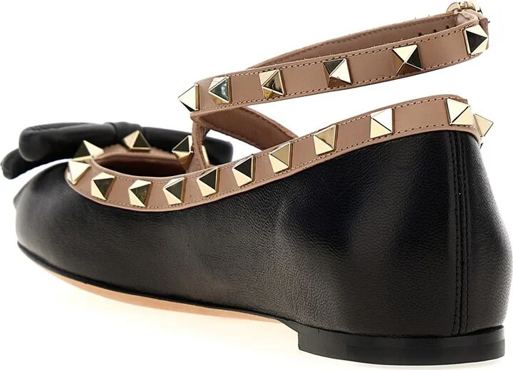 Valentino Garavani Valentino Garavani 'Rockstud' Ballet Flats - Image 3
