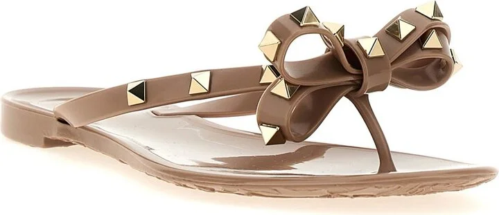 Valentino Garavani Valentino Garavani 'Rockstud' Thong Sandals - Image 2