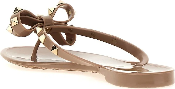 Valentino Garavani Valentino Garavani 'Rockstud' Thong Sandals - Image 3