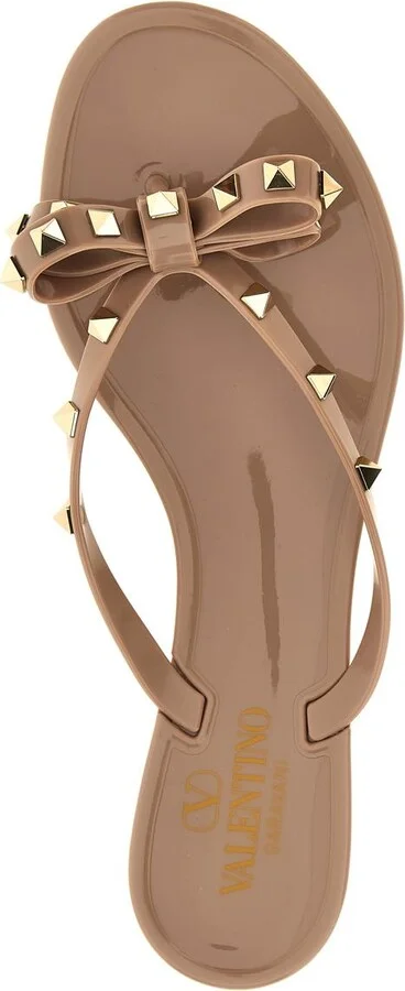 Valentino Garavani Valentino Garavani 'Rockstud' Thong Sandals - Image 4