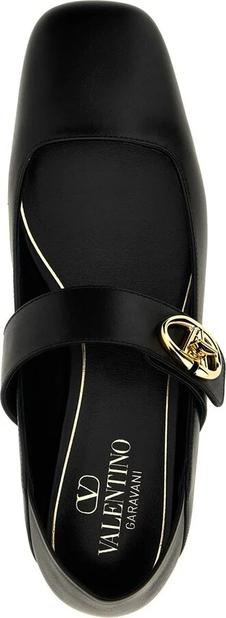Valentino Garavani Valentino Garavani 'Vlogo' Ballet Flats - Image 4