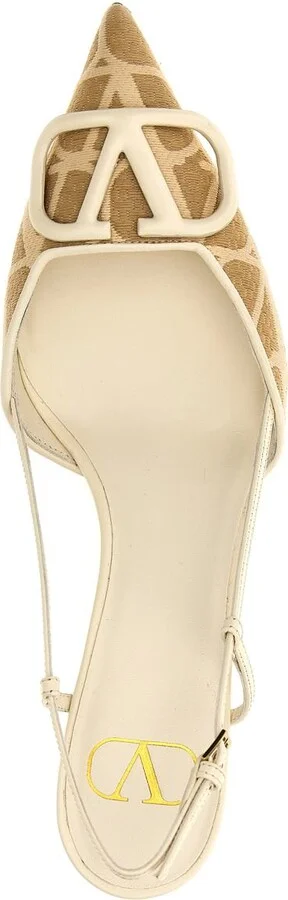Valentino Garavani Valentino Garavani 'Vlogo Signature' Slingbacks - Image 4