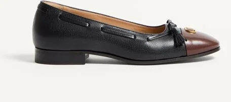 Valentino Garavani Valet Du Roi Ballerina In Kidskin