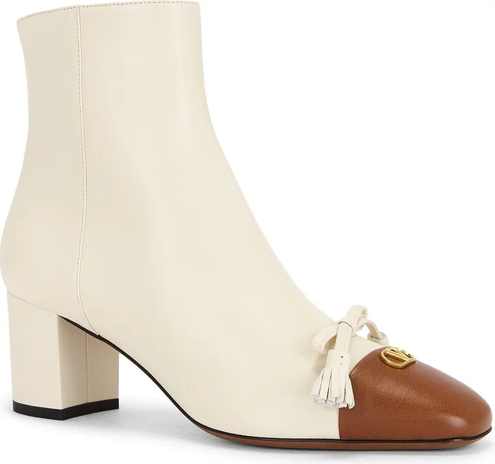 Valentino Garavani Valet Du Roi Boot in Cream - Image 2