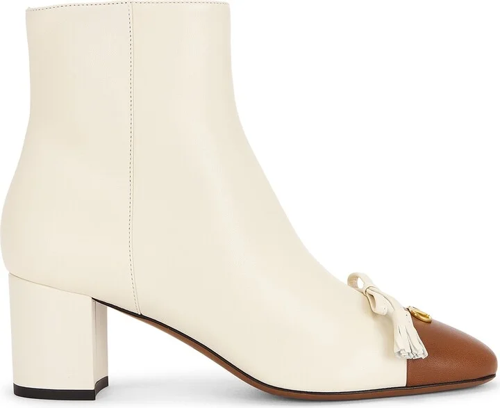 Valentino Garavani Valet Du Roi Boot in Cream