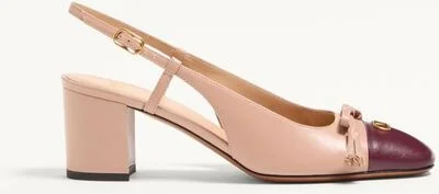 Valentino Garavani Valet Du Roi Kid Slingback Pump 60Mm