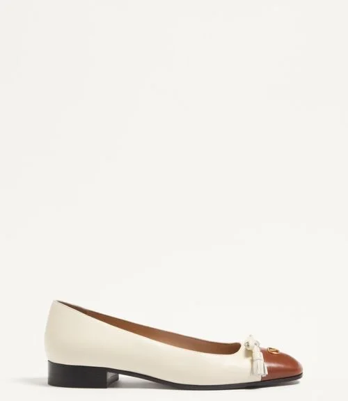 Valentino Garavani Valet Du Roi Kidskin Ballerina 25Mm