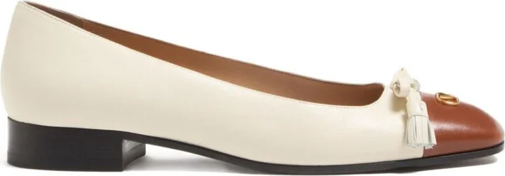 Valentino Garavani Valet Du Roi Leather Ballets