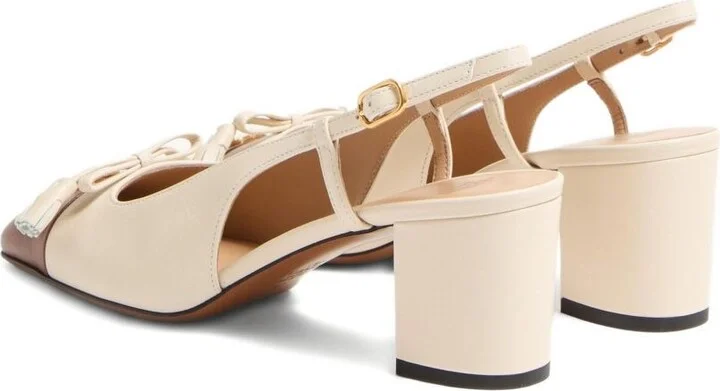 Valentino Garavani Valet Du Roi Leather Pumps - Image 2