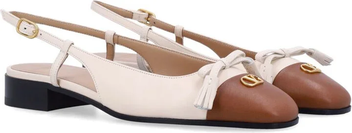 Valentino Garavani Valet Du Roi Slingback Ballerina - Image 2