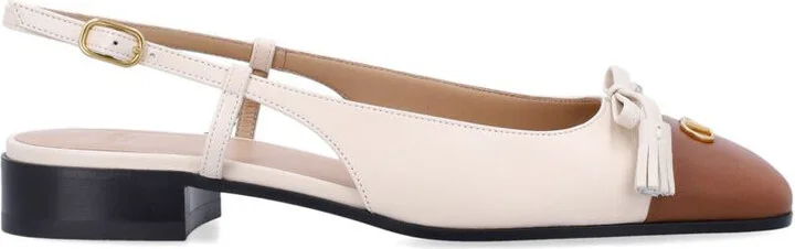 Valentino Garavani Valet Du Roi Slingback Ballerina