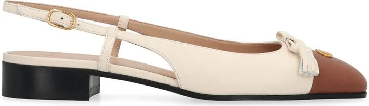 Valentino Garavani Valet Du Roi Slingback Ballet Flats