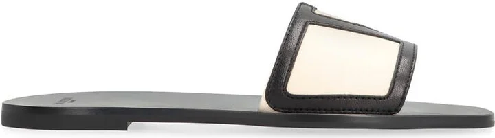 Valentino Garavani Viva Superstar Leather Slides