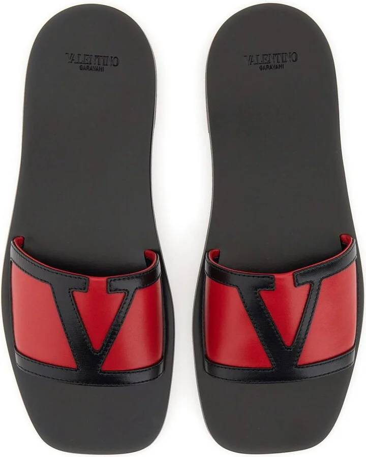 Valentino Garavani Viva Superstar Slide Sandal In Nappa Leather - Image 6
