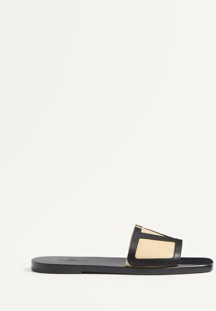 Valentino Garavani Viva Superstar Slide Sandal In Nappa Leather