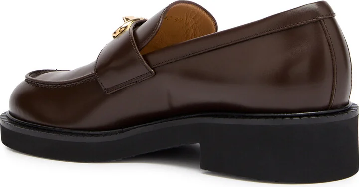 Valentino Garavani Vlogo Locker Leather Loafer - Image 2