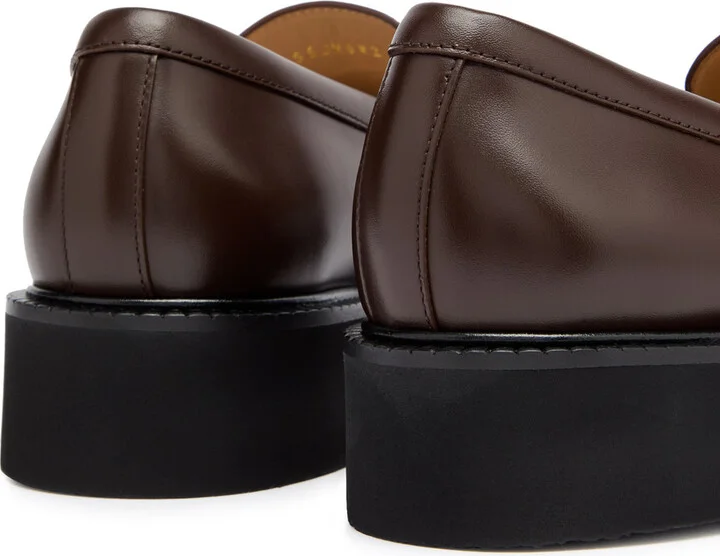 Valentino Garavani Vlogo Locker Leather Loafer - Image 4