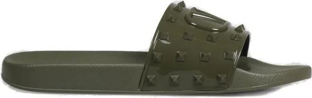 Valentino Garavani VLogo Rockstud Open Toe Sandals
