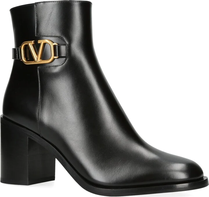 Valentino Garavani VLogo Signature Ankle Boots 75