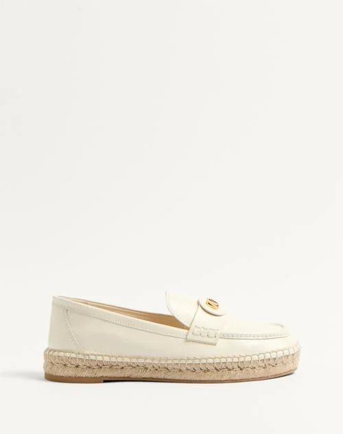 Valentino Garavani Vlogo Signature Calfskin Loafer 20Mm