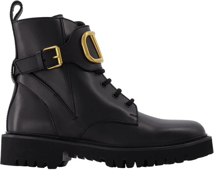 Valentino Garavani Vlogo Signature Combat Boot