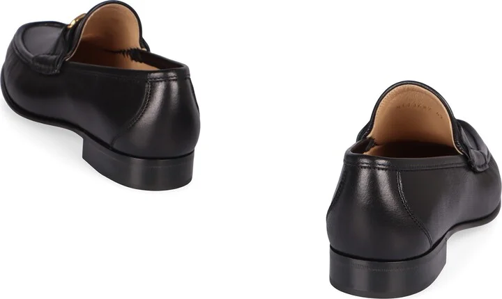 Valentino Garavani Vlogo Signature Leather Loafers - Image 4
