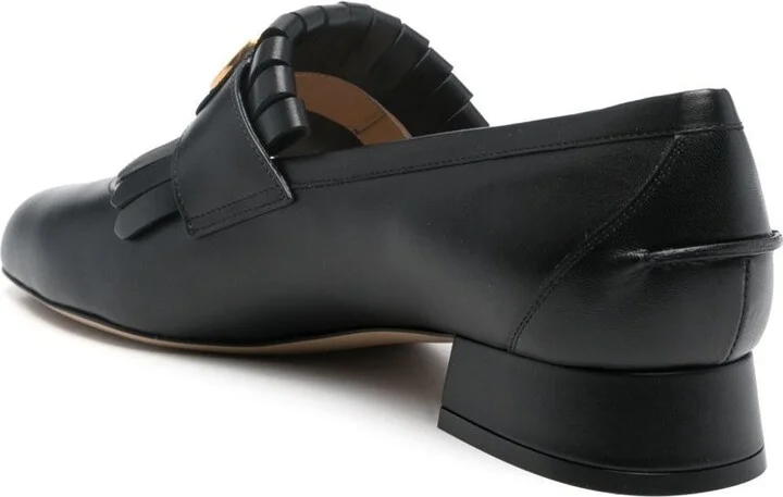 Valentino Garavani Vlogo Signature Leather Loafers - Image 2
