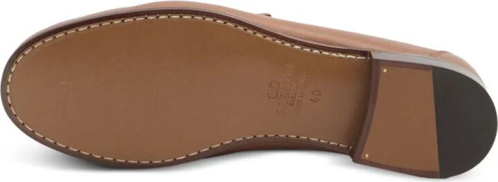Valentino Garavani Vlogo Signature Leather Loafers - Image 3