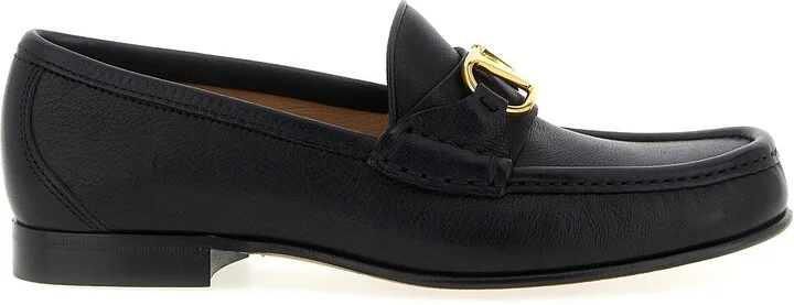 Valentino Garavani Vlogo Signature Loafers Black
