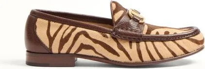 Valentino Garavani Vlogo Signature Pony-Effect Calfskin Loafer 20Mm