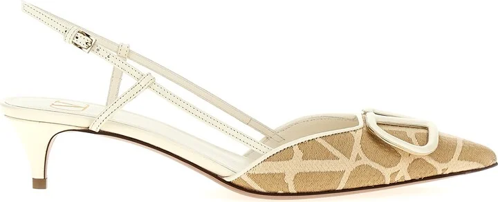Valentino Garavani 'vlogo Signature' Slingbacks