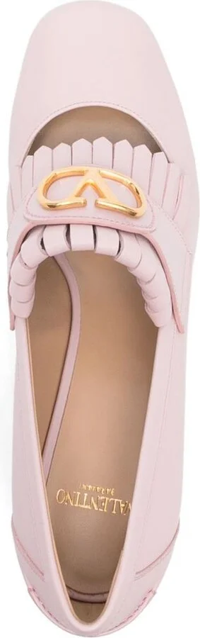 Valentino Garavani Vlogo Signautre Leather Loafers - Image 3