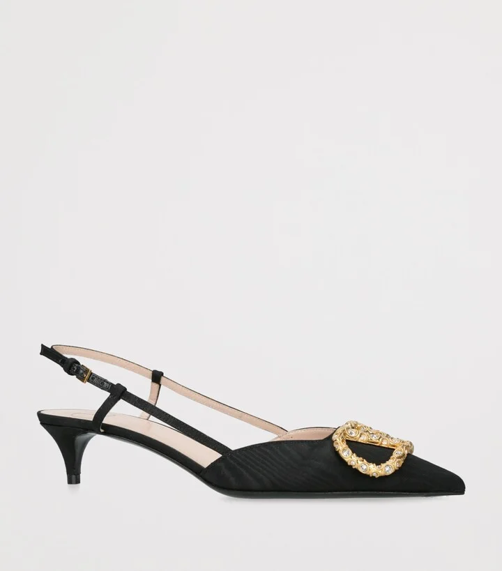Valentino Garavani VLogo Slingback Pumps 40 - Image 3