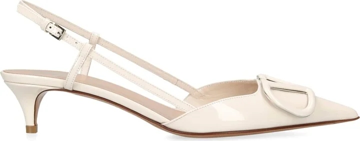 Valentino Garavani Vlogo Slingback Pumps 40