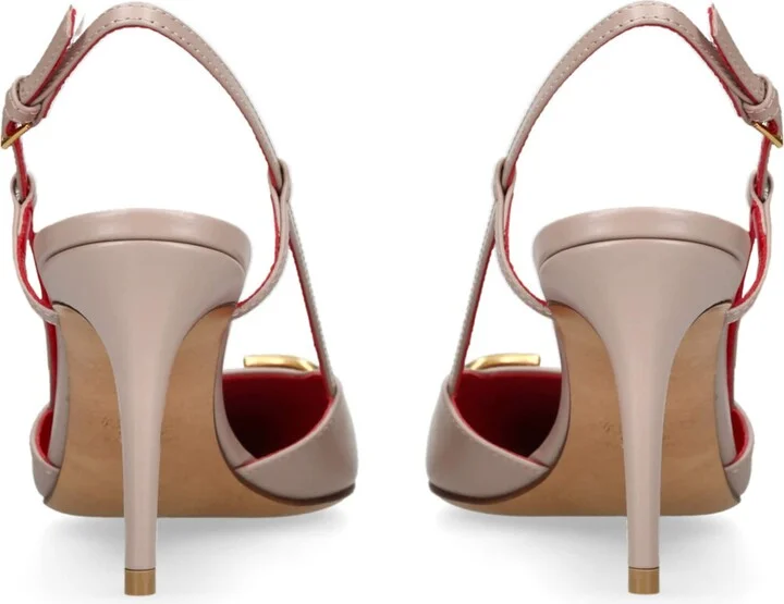 Valentino Garavani Vlogo Slingback Pumps 80 - Image 4