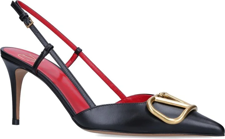 Valentino Garavani Vlogo Slingback Pumps 80