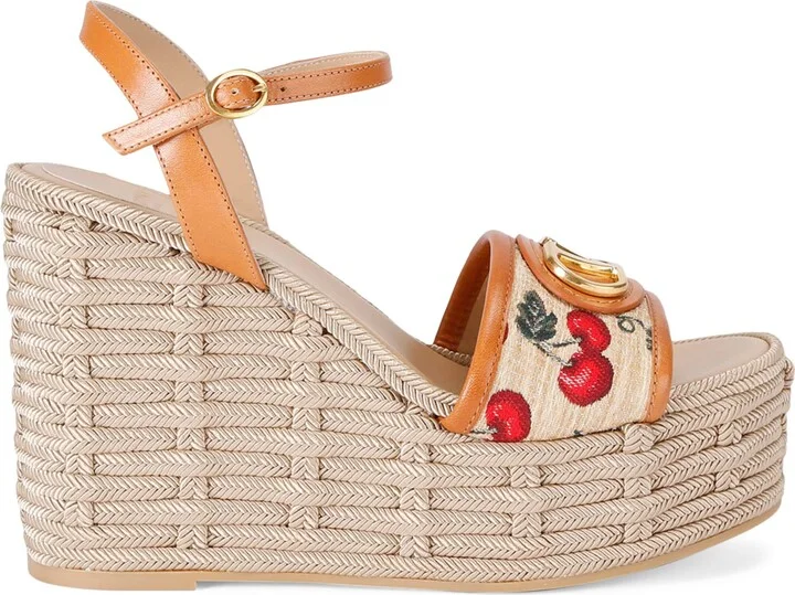 Valentino Garavani VLogo Wedge Heels