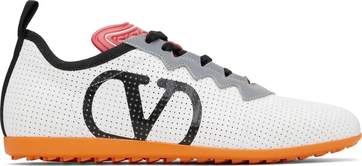 Valentino Garavani White Chromathon Sneakers