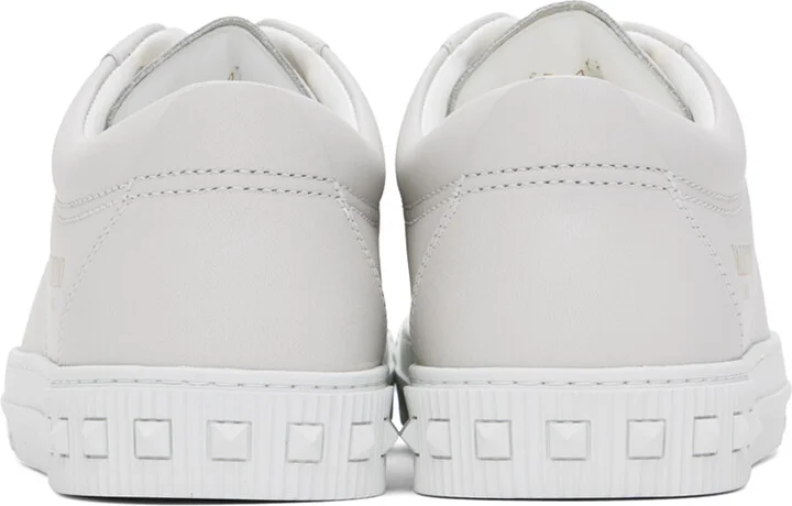 Valentino Garavani White Cityplanet Sneakers - Image 2