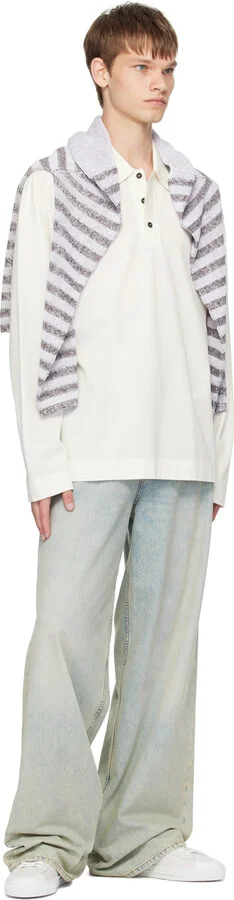 Valentino Garavani White Cityplanet Sneakers - Image 5