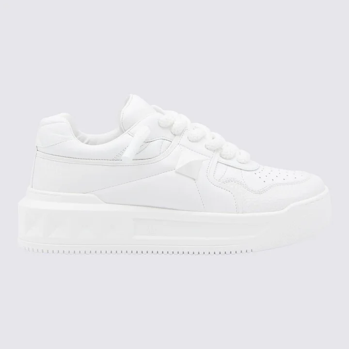 Valentino Garavani White Leather Sneakers