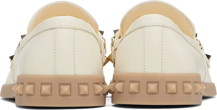 Valentino Garavani White Leisure Flows Loafers - Image 2