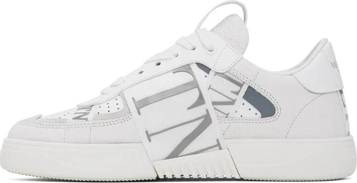 Valentino Garavani White Low-Top Calfskin VL7N Sneakers - Image 3