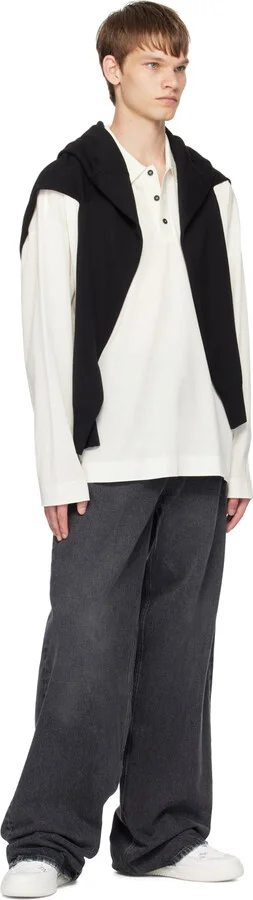 Valentino Garavani White Low-Top Calfskin VL7N Sneakers - Image 5