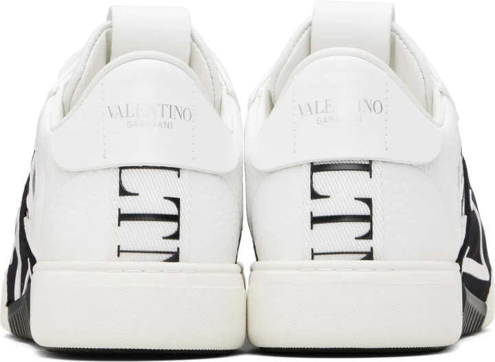 Valentino Garavani White Low-Top Calfskin VL7N Sneakers - Image 2