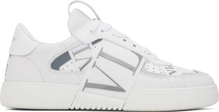 Valentino Garavani White Low-Top Calfskin VL7N Sneakers