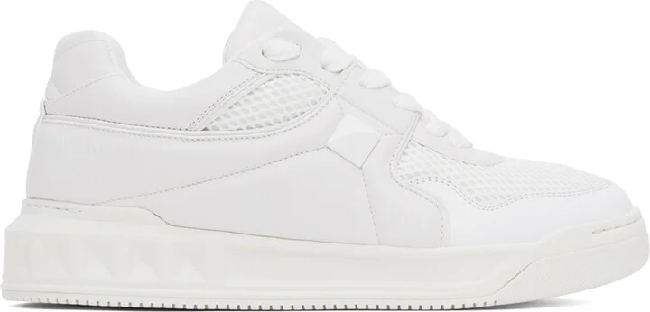 Valentino Garavani White One Stud Sneakers