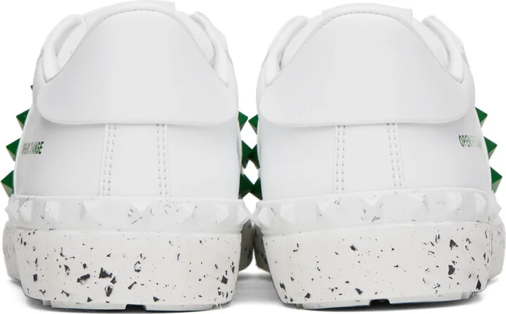 Valentino Garavani White 'Open For A Change' Sneakers - Image 2